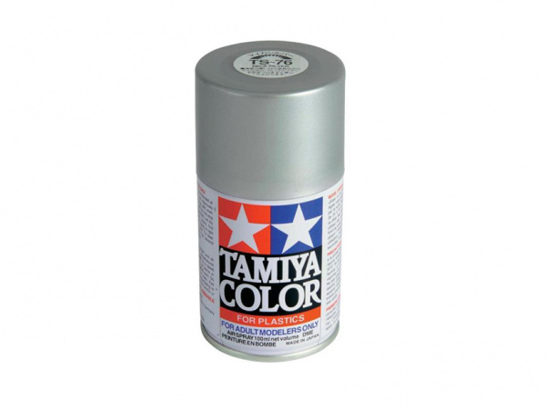 85076 Tamiya TS-76 Mica Silver (Серебряная слюда) краска-спрей 100 мл.