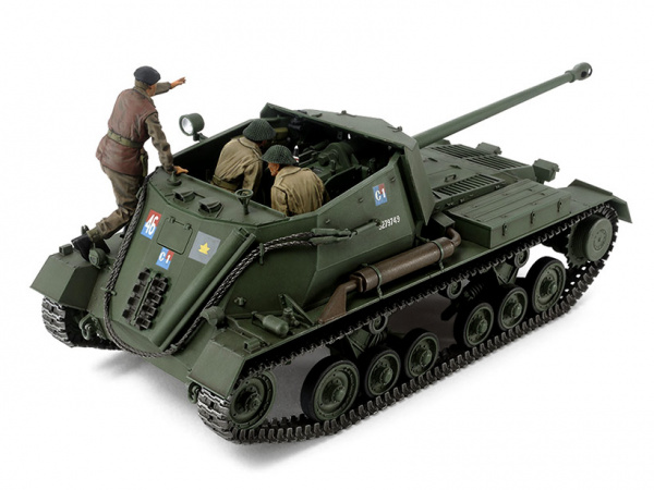 35356 Tamiya Английское самоходное противотанковое орудие Archer, с тремя фигурами (1:35)