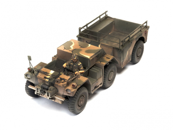 35330 Tamiya Американский автомобиль 6x6 M561 Gamma Goat с фигурой водителя (1:35)