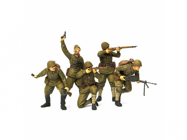 35311 Tamiya Советские пехотинцы 1941-1942г. Пять фигур. (1:35)