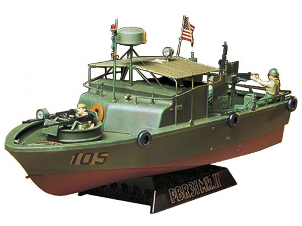 35150 Tamiya Американский водометный патрульный катер PBR31MkII Pibber с 4 фигурами (1:35)