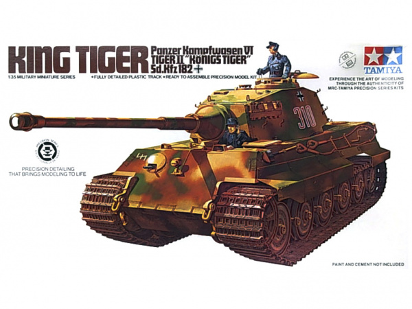 35057 Tamiya Немецкий тяжёлый танк King Tiger (1:35)