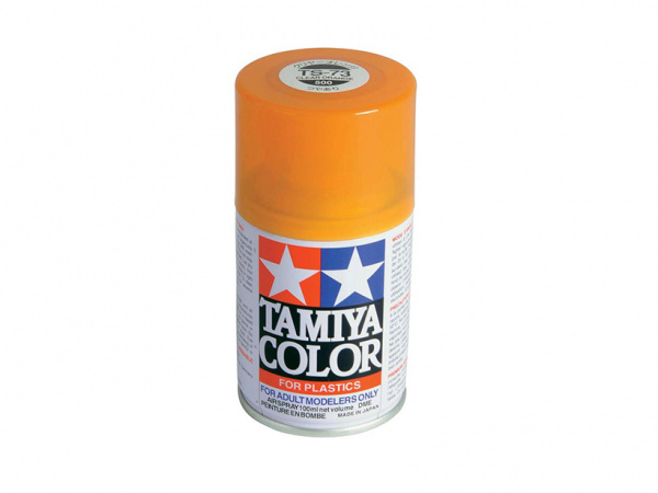 85073 Tamiya TS-73 Clear Orange (Прозрачный оранжевый) краска-спрей 100 мл.