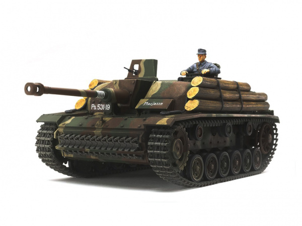 35310 Tamiya САУ Sturmeschütz III Ausf.G (Финская Армия) с фигурой танкиста (1:35)