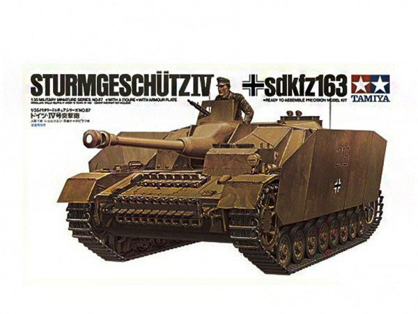 35087 Tamiya Немецкая САУ Sturmgeschutz IV Sd.Kfz.163. (1:35)
