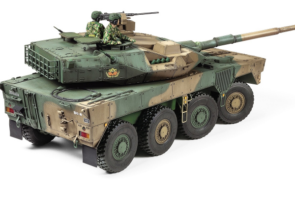 35361 Tamiya Японский колесный истребитель танков MCV TYPE 16 с двумя фигурами (1:35)