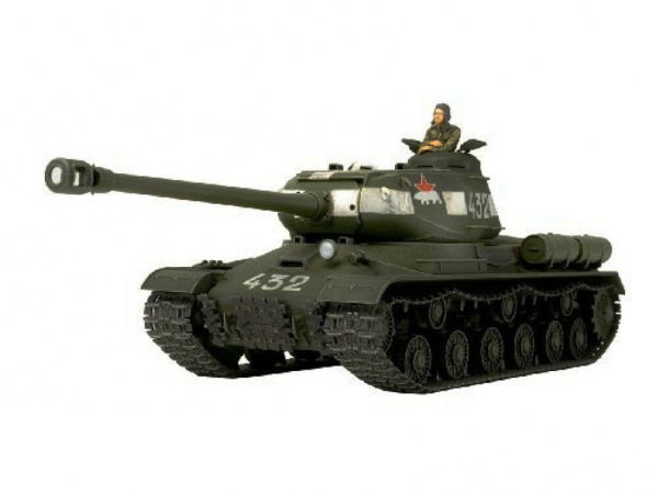 35289 Tamiya Советский тяжелый танк ИС-2 (1944 г.), 2 фигуры, два варианта траков (1:35)