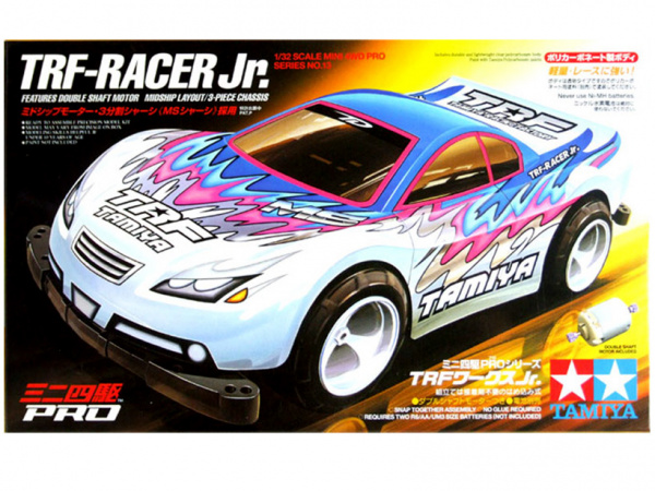 18613 Tamiya машинка TRF-Racer Jr. (1:32)
