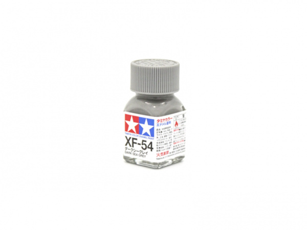 XF-54 Dark Sea Grey flat, enamel paint 10 ml. (Морской Тёмный Серый матовый) Tamiya 80354