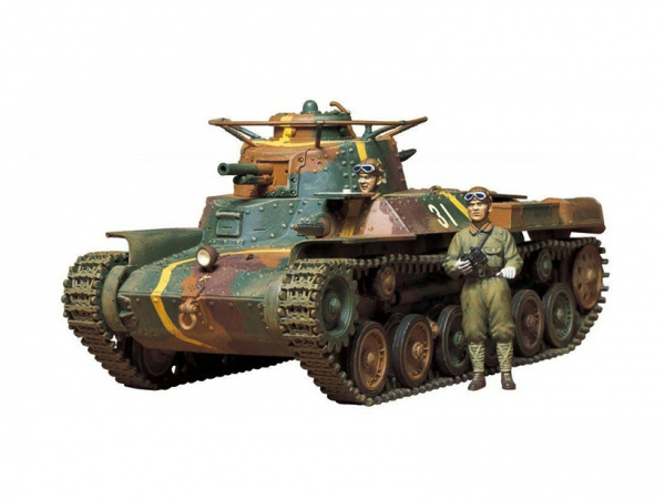 35075 Tamiya Японский средний танк Type 97 (CHI-HA) 1937г. с 2 фигурами (1:35)