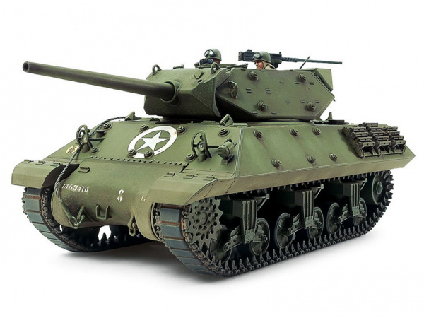 35350 Tamiya Американская самоходка Tank Destroyer M10, с тремя фигурами (1:35)