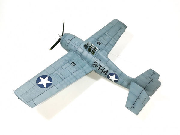 61034 Tamiya Американский истребитель-бомбардировщик Grumman F4F Wildcat (1:48)