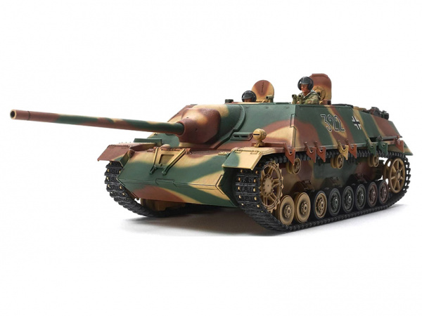 35340 Tamiya Немецкая противотанковая САУ Jagdpanzer IV /70 (V) Lang с двумя фигурами (1:35)