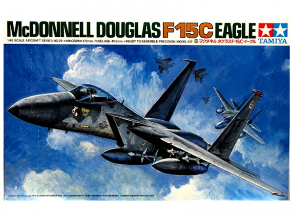 61029 Tamiya Американский истребитель McDonnell Douglas F-15 Eagle (1:48)