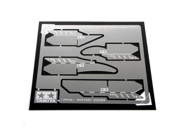 74105 Tamiya Набор тонких пилок-полотен III толщиной 0,1мм.