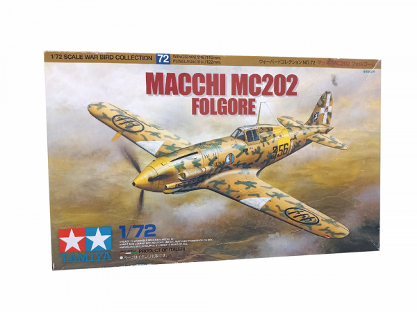 60772 Tamiya Истребитель Macchi MC202 Folgore (1:72)