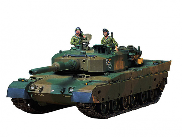 35208 Tamiya Современный японский танк Type 90  с 2-мя фигурами (1:35)