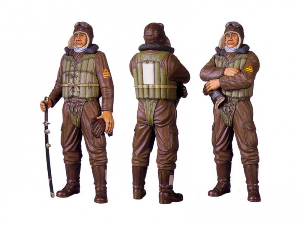 36312 Tamiya Фигура Японский пилот "WWII Imperial Japanese Navy Fighter Pilot" (1:16)