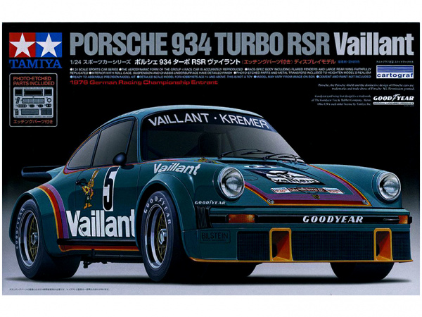 24334 Tamiya Porsche 934 Turbo RSR Vaillant (1:24)