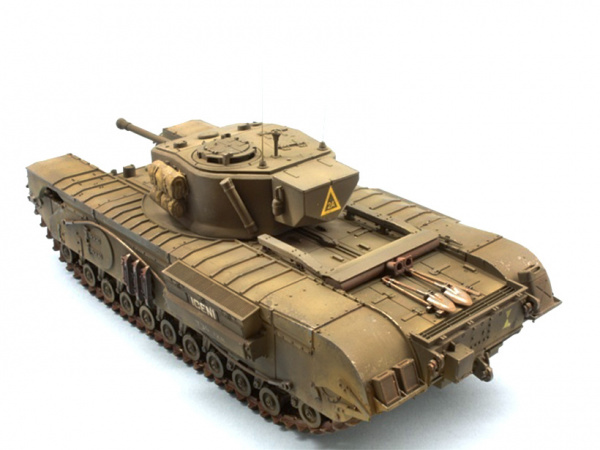35210 Tamiya Английский тяжелый пехотный танк Mk.IV Churchill Mk.VII (1:35)