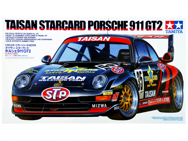 24175 Tamiya Taisan Starcard Porsche 911 GT2 (1:24)