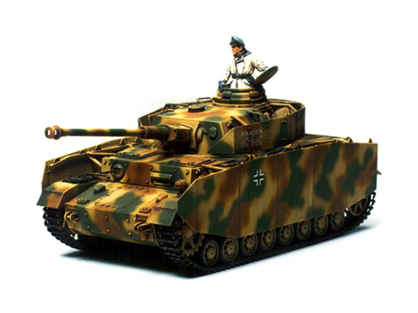 35209 Tamiya Немецкий танк Pz.kpfw. IV Ausf.H, (ранняя версия)  с 2-мя фигурами (1:35)