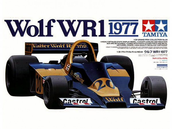 20064 Tamiya Wolf WR1 1977 (1:20)