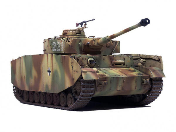 35209 Tamiya Немецкий танк Pz.kpfw. IV Ausf.H, (ранняя версия)  с 2-мя фигурами (1:35)