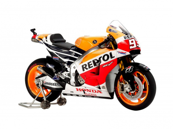 14130 Tamiya Мотоцикл Repsol Honda RC213V'14 (1:12)
