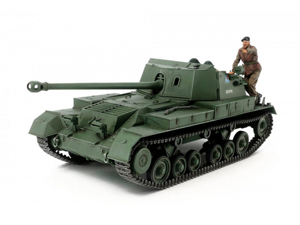 35356 Tamiya Английское самоходное противотанковое орудие Archer, с тремя фигурами (1:35)