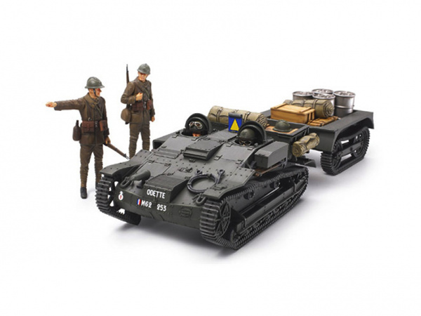 35284 Tamiya Французская танкетка UE с прицепом (1:35)