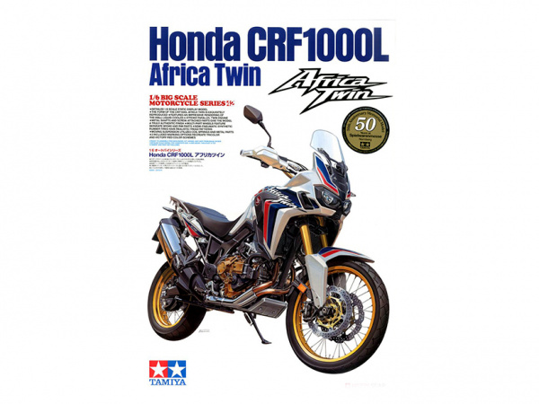 16042 Tamiya Мотоцикл Honda CRF1000L Africa Twin (1:6)