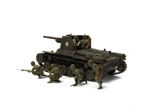 35331 Tamiya Японская самоходная артиллерийская установка Type 1 с 6 фигурами (1:35)