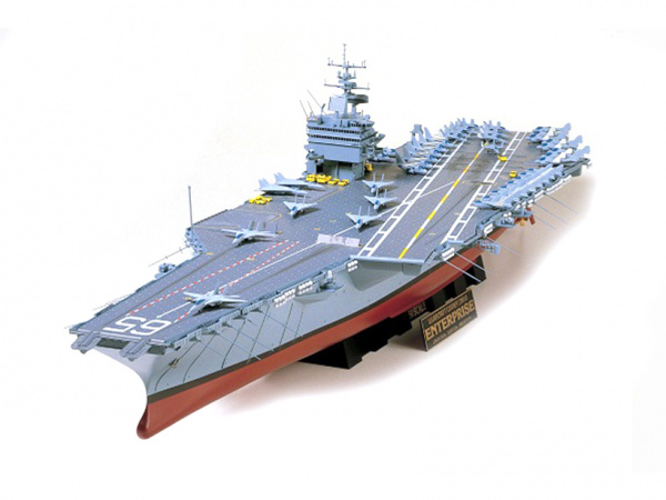 78007 Tamiya Американский авианосец CVN65 "Enterprise" (1:350)