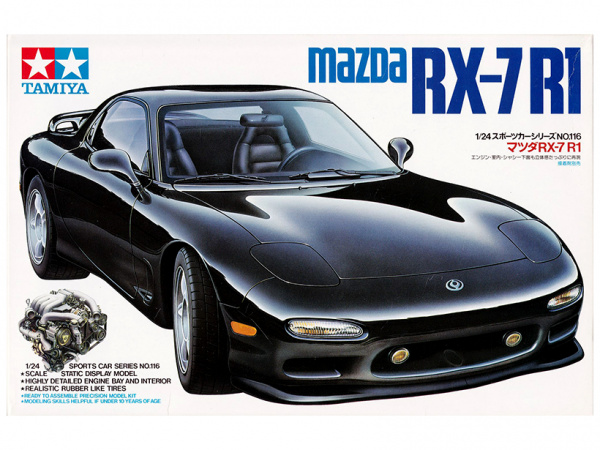 24116 Tamiya Mazda RX-7 R1 (1:24)