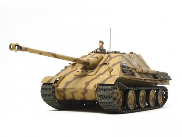 30607 Tamiya Немецкая ПТ САУ Jagdpanther с 4-мя фигурами (1:25)