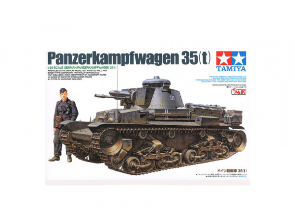 25112 Tamiya Немецкий танк Panzerkampfwagen 35(t) (1:35)