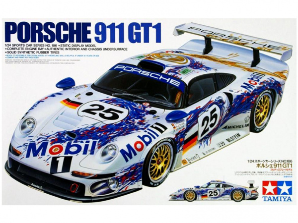 24186 Tamiya Porsche 911 GT1  (1:24)