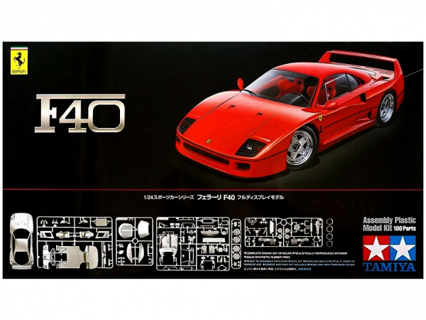 24295 Tamiya Ferrari F40 (1:24)