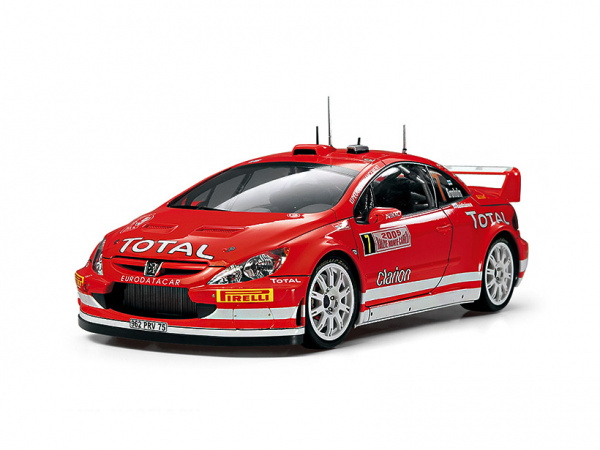 24285 Tamiya Peugeot 307 WRC Monte Carlo '05 (1:24)