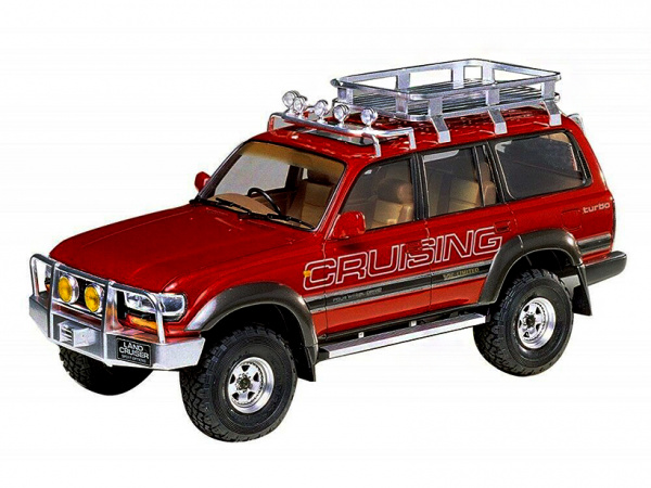 24122 Tamiya Toyota Land Cruiser 80 with Sport Options (1:24)