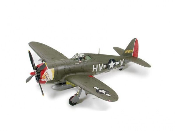 60769 Tamiya Американский истребитель-бомбардировщик Republic P-47D Thunderbolt "Razorback" (1:72)