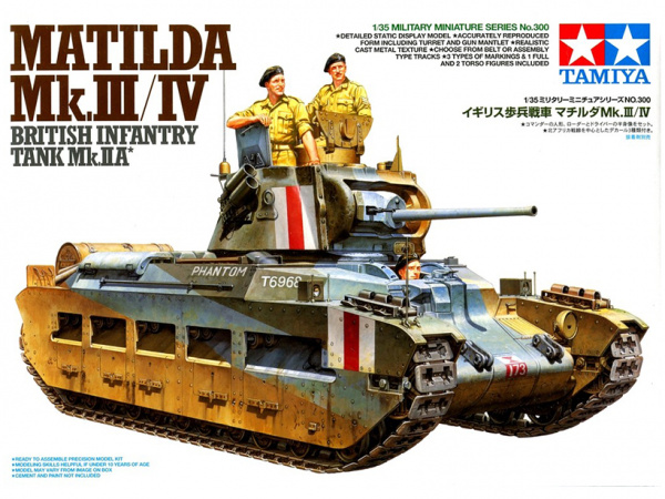 35300 Tamiya Британский танк Matilda MkIII/IV (1:35)