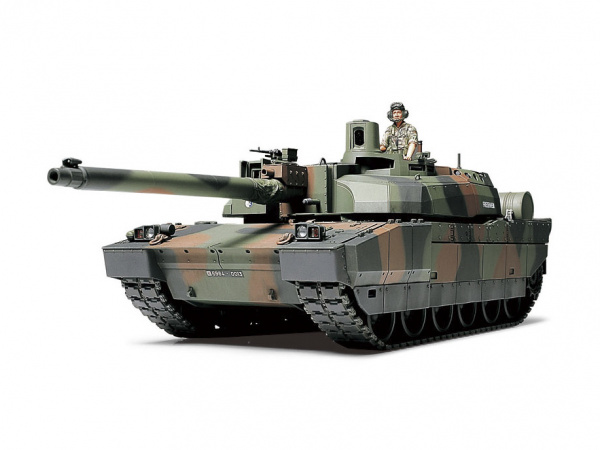 35362 Tamiya Французский основной танк Leclerc Series 2, с фигурой командира. (1:35)
