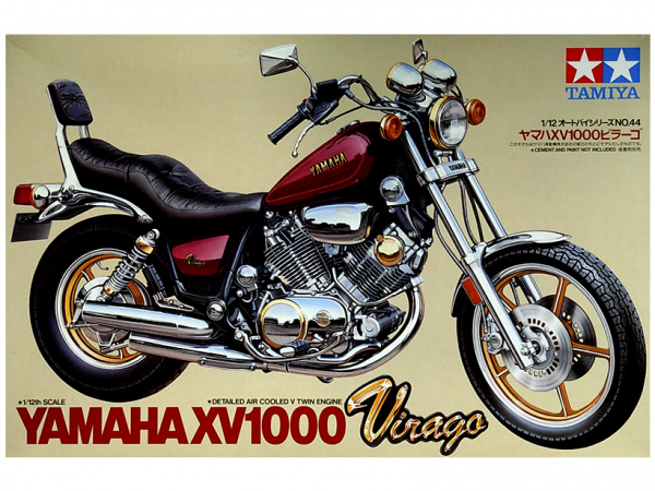 14044 Tamiya Мотоцикл Yamaha XV1000 Virago (1:12)