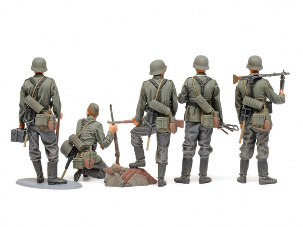 35371 Tamiya Немецкие пехотинцы 1941-1942г. Пять фигур. (1:35)
