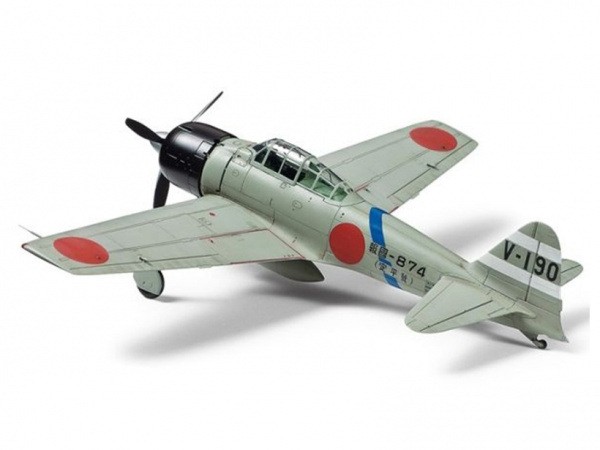 60784 Tamiya Японский палубный истребитель Mitsubishi A6M3 Zero Fighter (1:72)