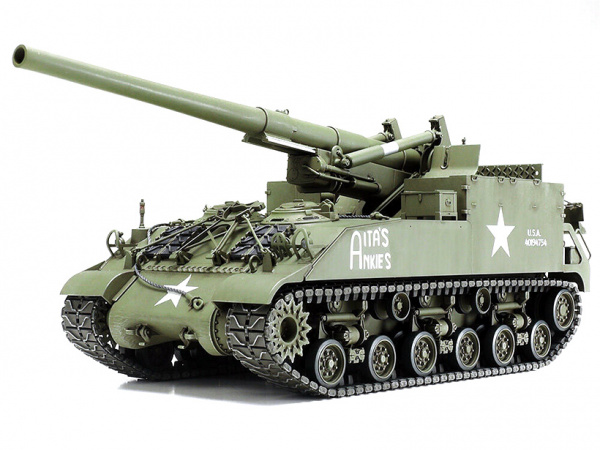 35351 Tamiya Американская самоходная 155 мм. пушка M40 (1:35)