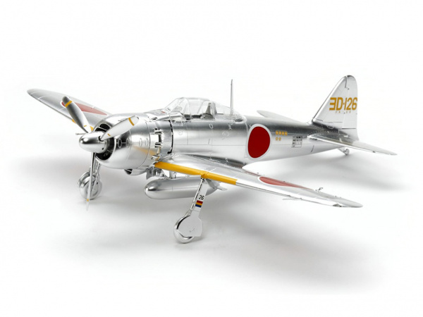 10316 Tamiya Японский палубный истребитель Mitsubishi A6M5 (ZEKE) Zero Fighter Silver Plated (1:72)