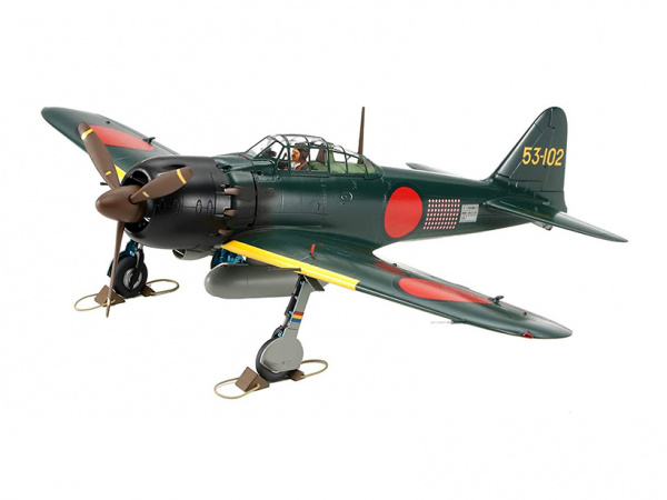 10317 Tamiya Японский лёгкий истрибитель Mitsubishi A6M5/5а Zero Fighter (Zeke) (1:48)
